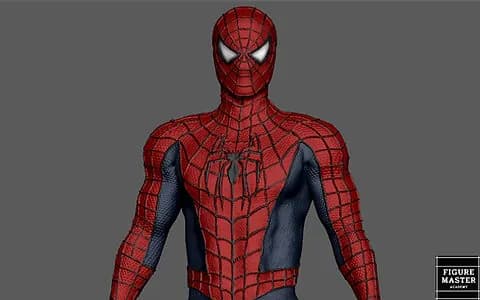 STL - Figura de Spider Man 3 render 5