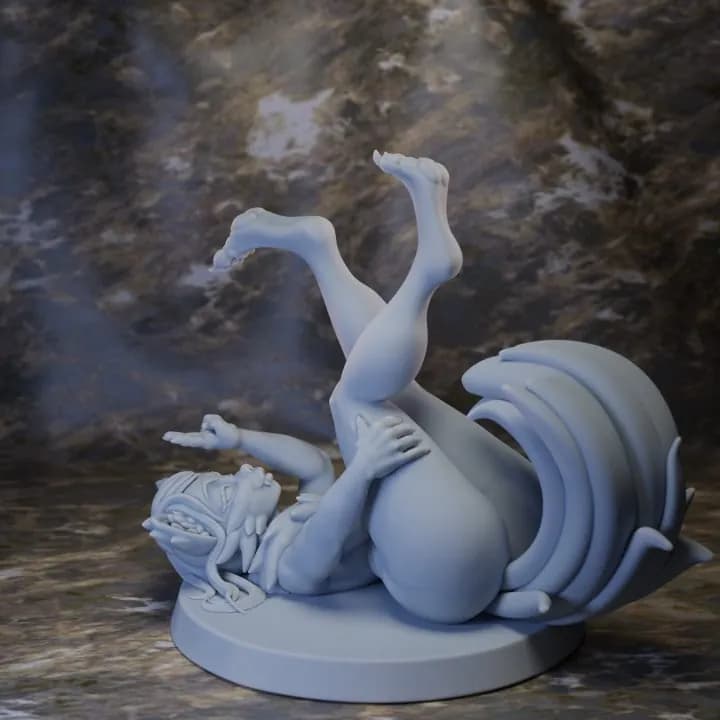 STL - Figura de Sprigatito juguetona render 3