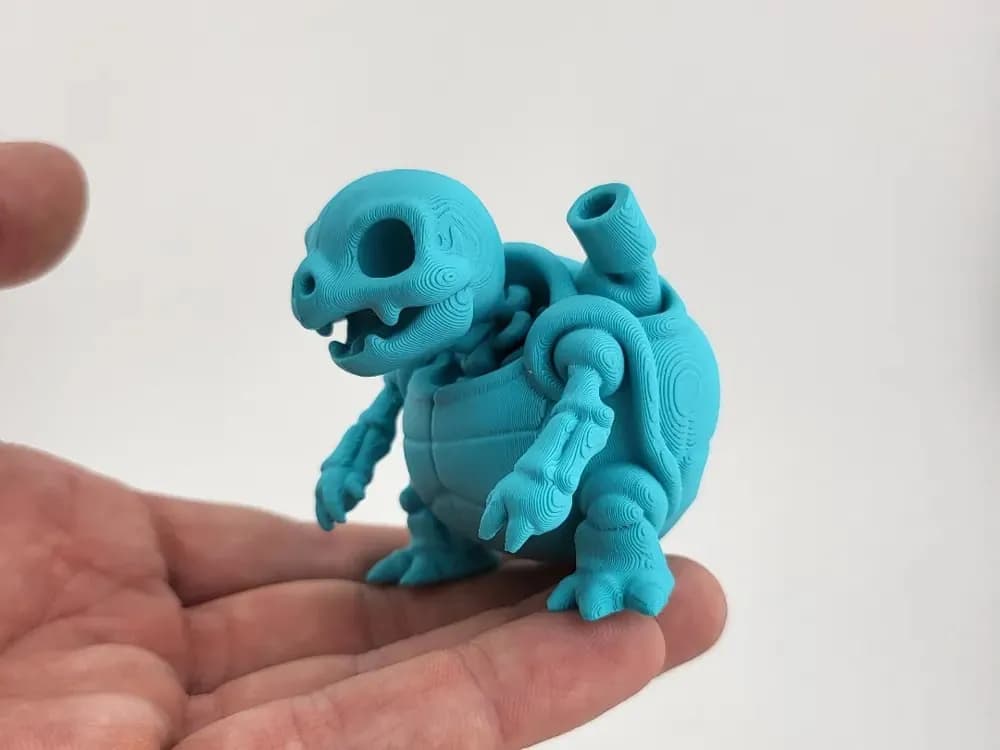 STL - Figura de Squirtle articulado