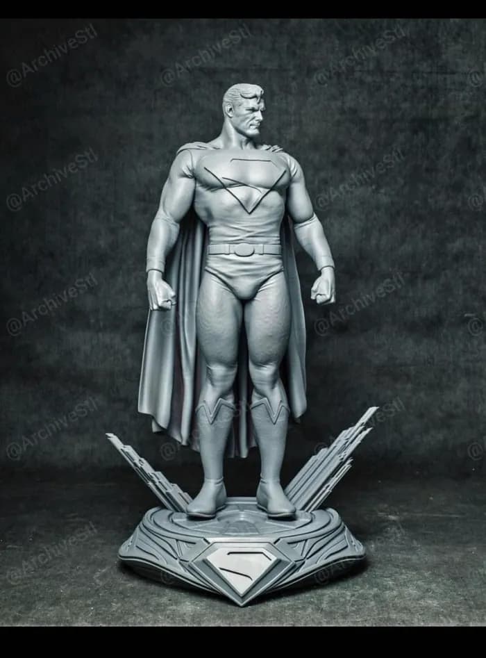 STL - Figura de Superman Kingdom Come