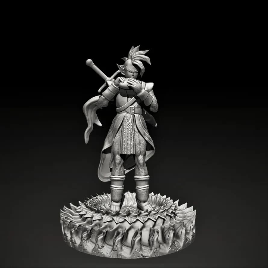 STL - Figura de Tapion 2 render 2