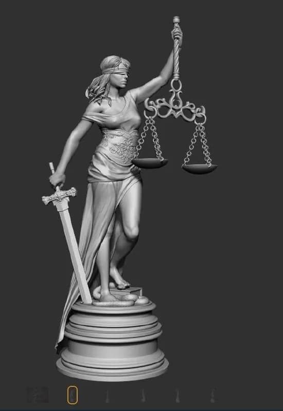 STL - Figura de Temis