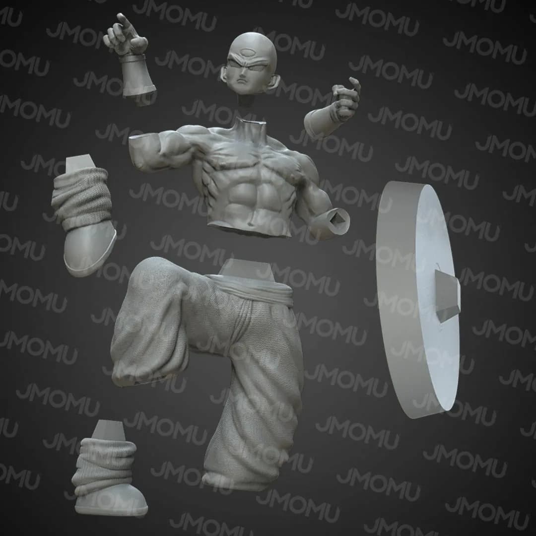STL - Figura de Ten Shin Han render 5