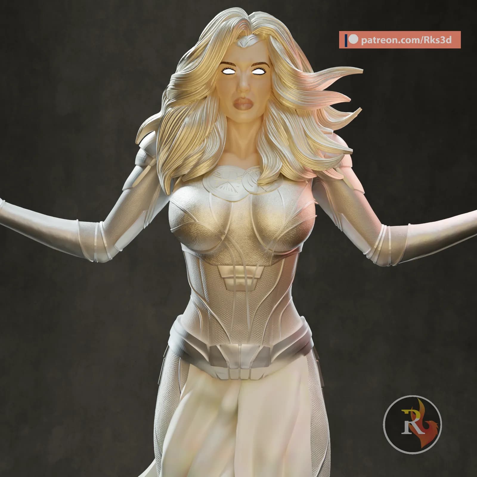 STL - Figura de Thena de Angelina Jolie