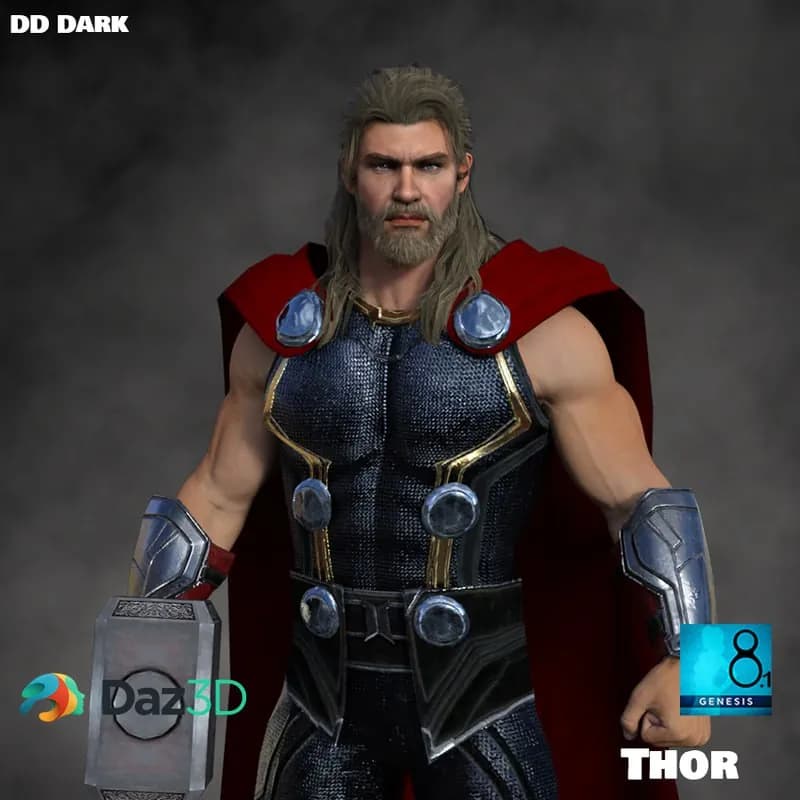 STL - Figura de Thor 2