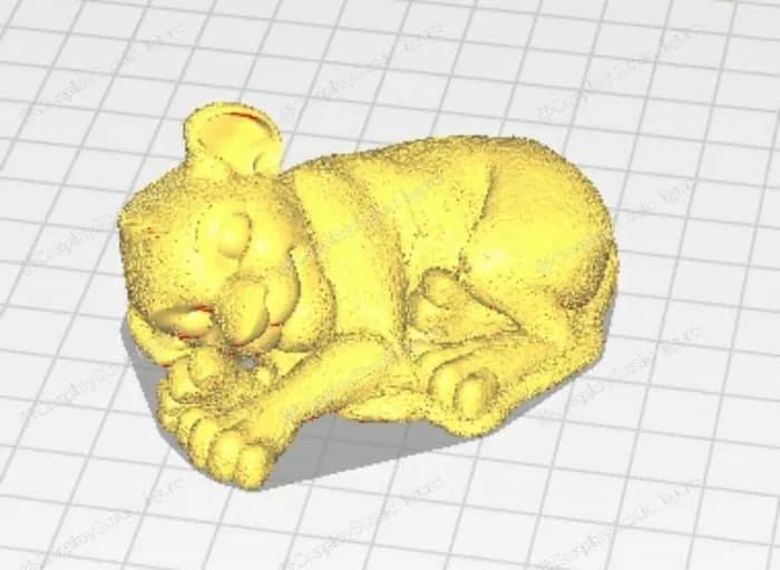 STL - Figura de Timón y Pumba render 3