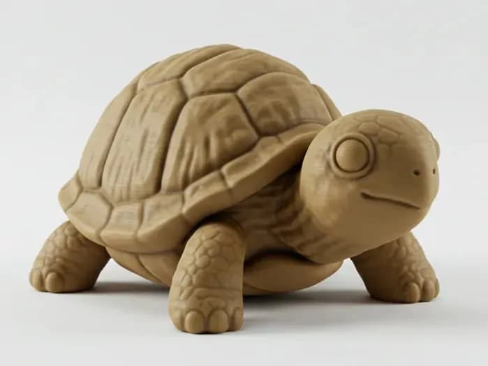 STL - Cute Turtle Figurine