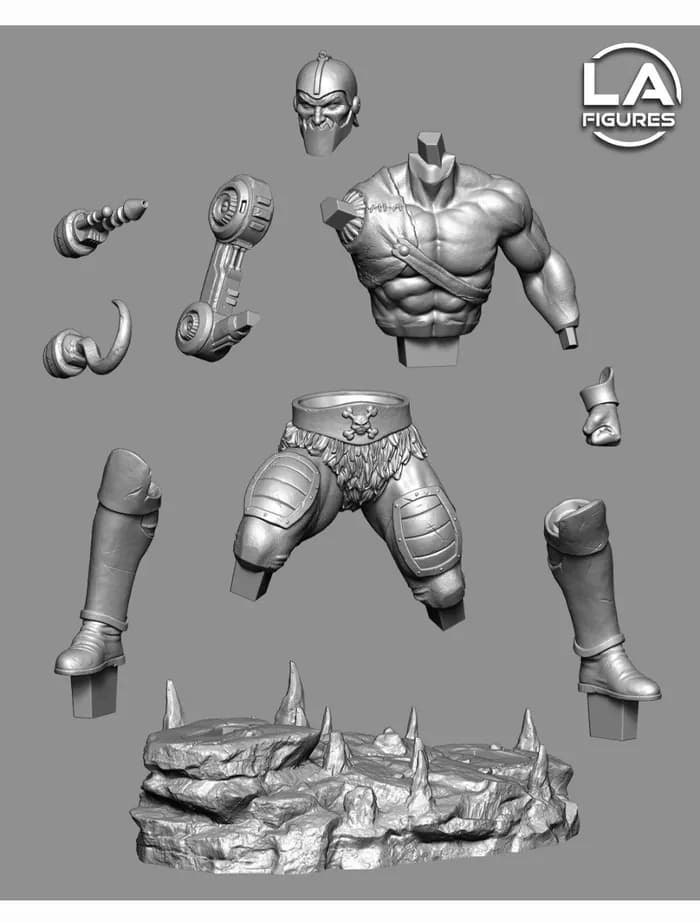 STL - Figura de Tri Klops de He Man