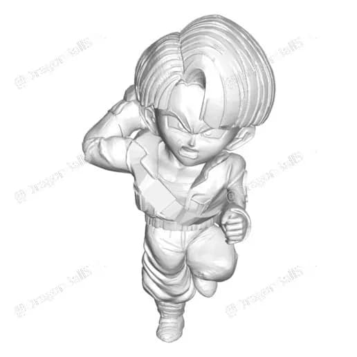 STL - Figura de Trunks del futuro 2