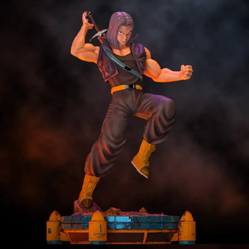STL - Figura de Trunks del Futuro 3