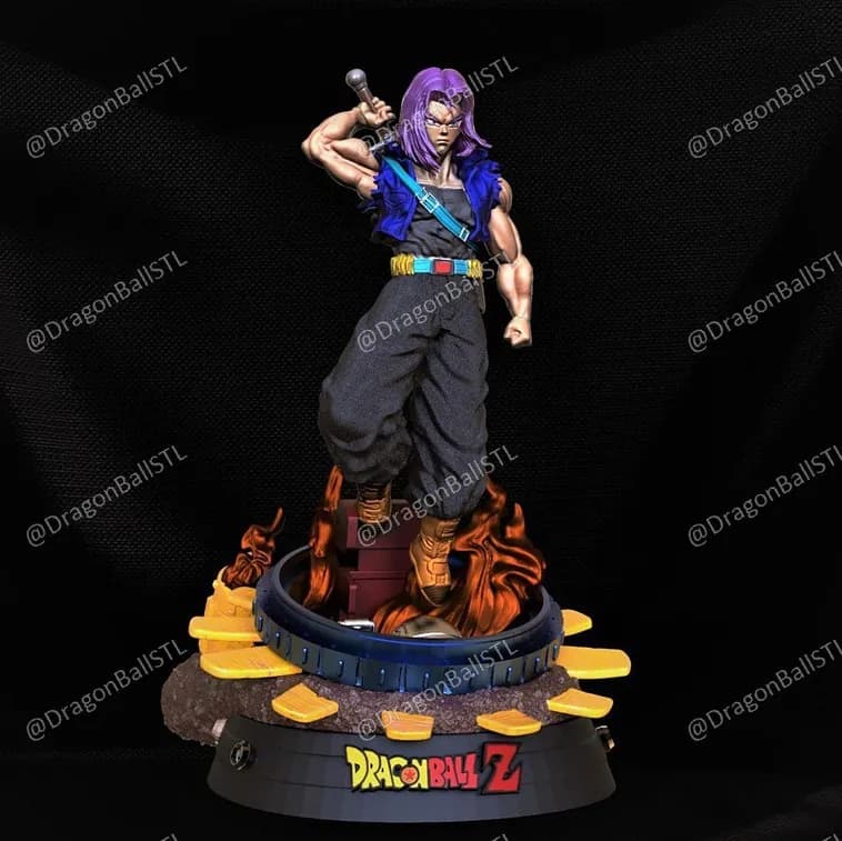 STL - Future Trunks Figure