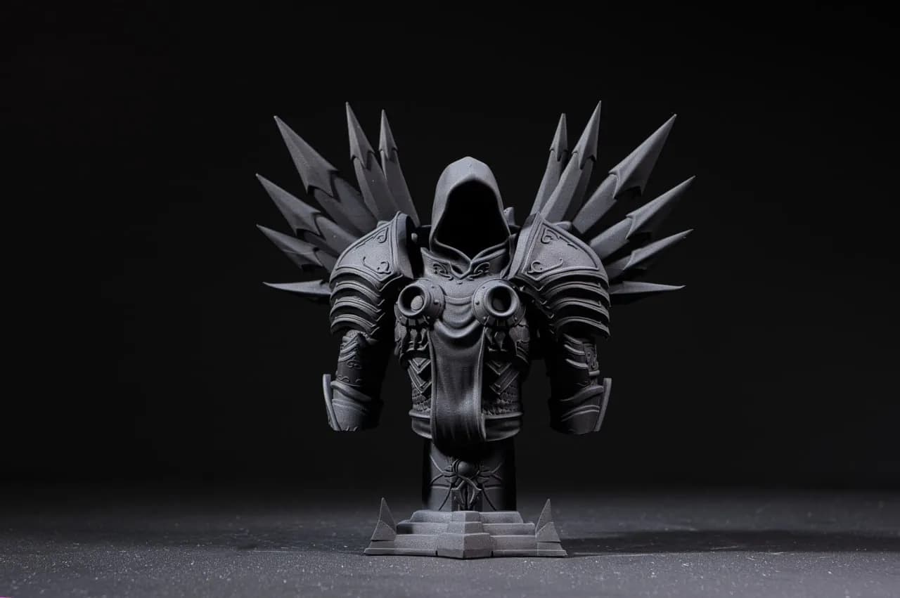 STL - Figura de Tyrael render 3