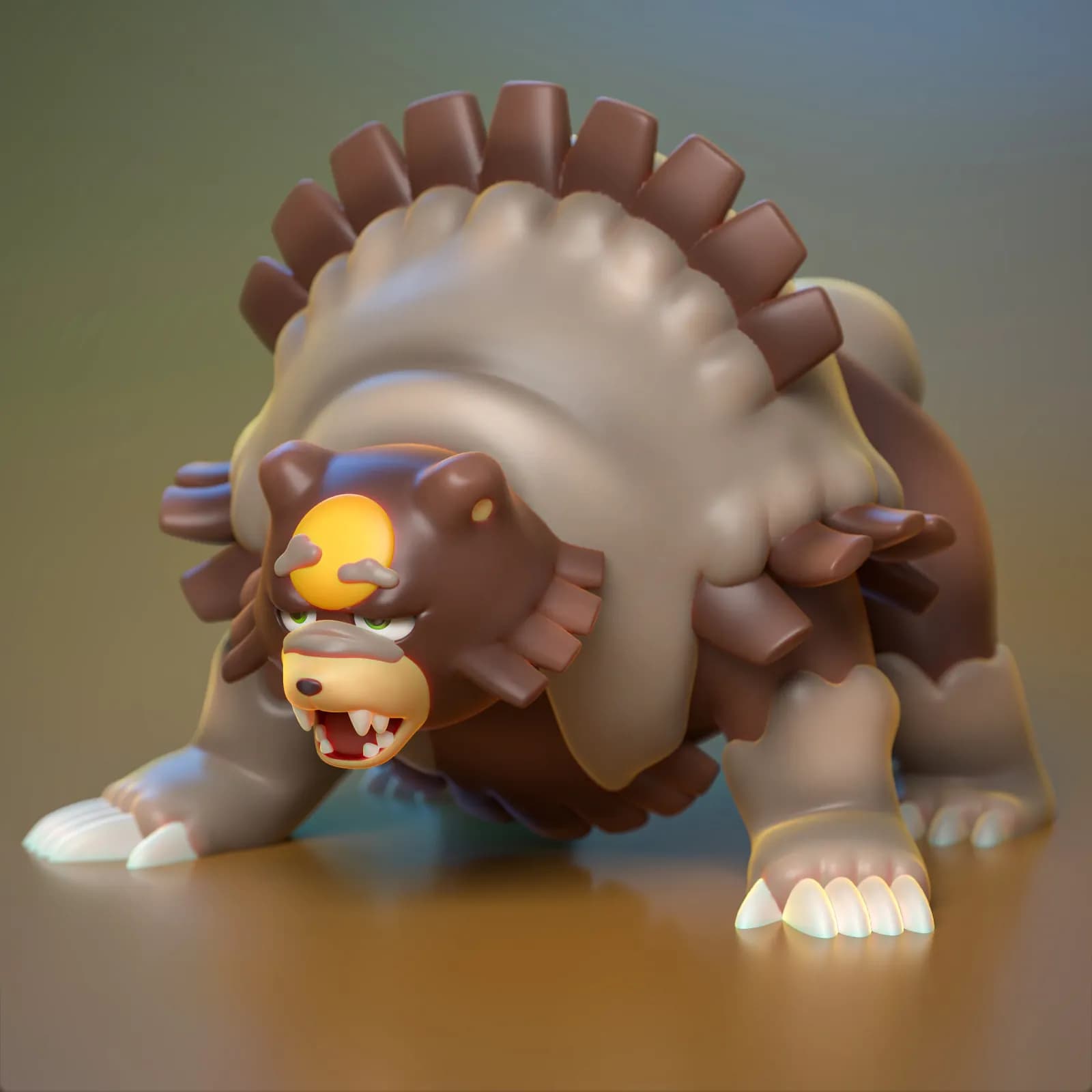 STL - Figura de Ursaluna Pokémon 3D