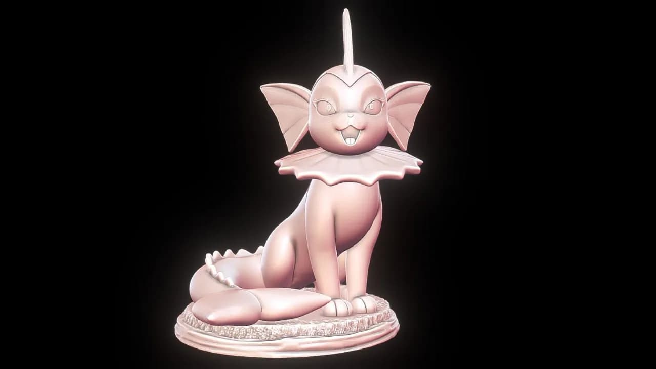 STL - Figura de Vaporeon