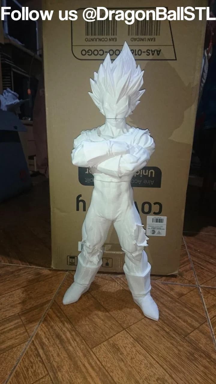 STL - Figura de Vegeta "Part 5"