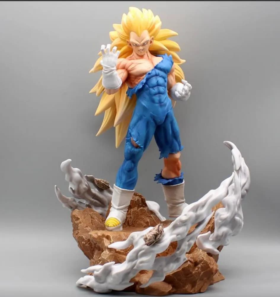 STL - Figura de Vegeta Super Saiyan 3