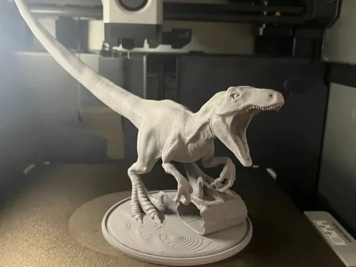 STL - Figura de Velociraptor