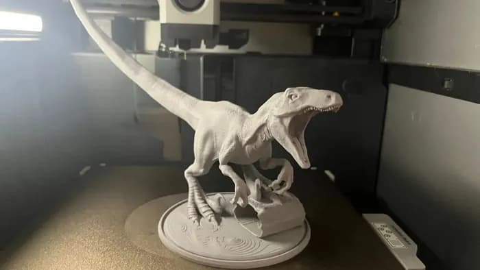 STL - Figura de Velociraptor