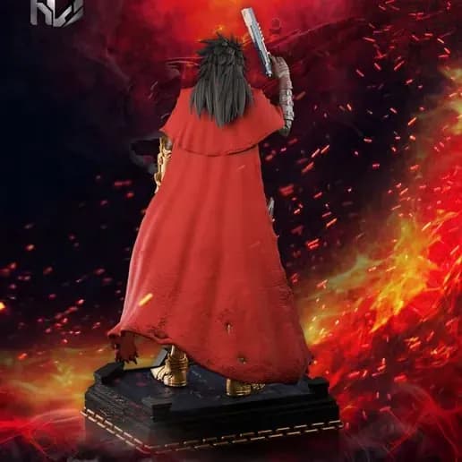 STL - Figura de Vincent Valentine render 2