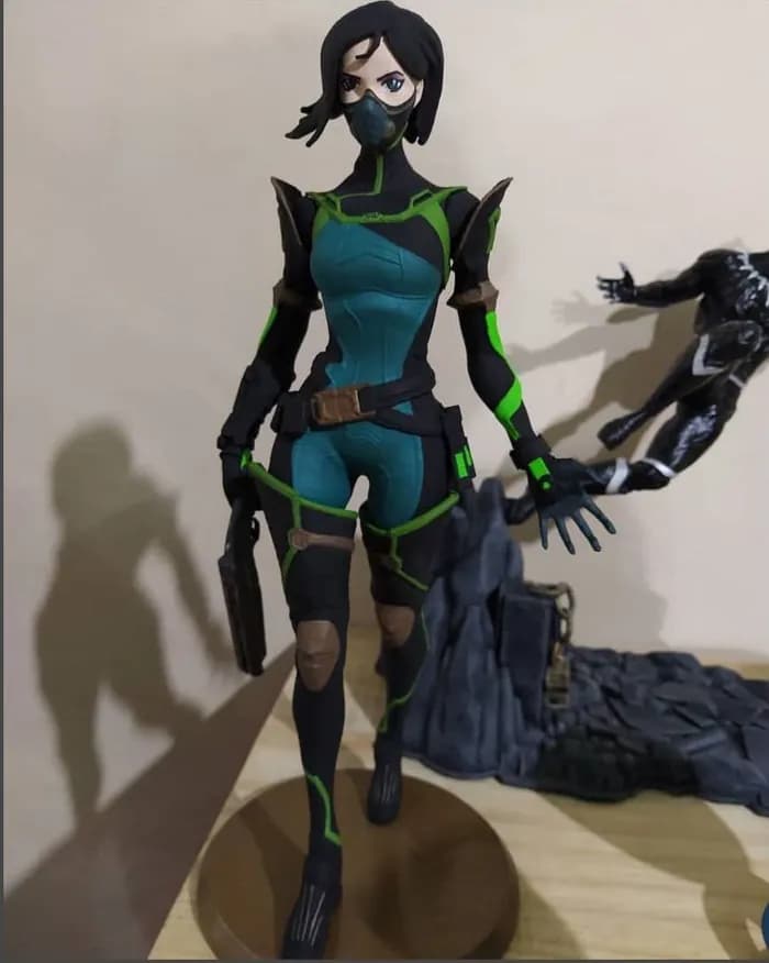 STL - Valorant Viper Figure