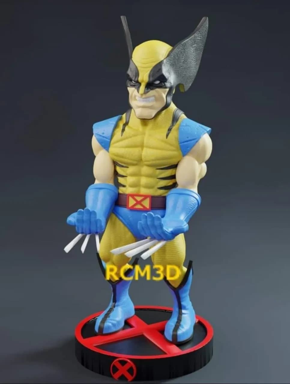 STL - Figura de Wolverine 4