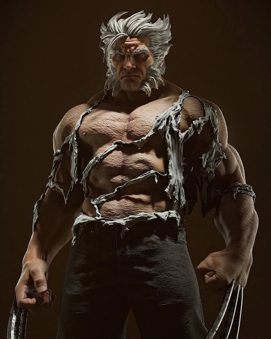 STL - Figura de Wolverine 'Old Man Logan'