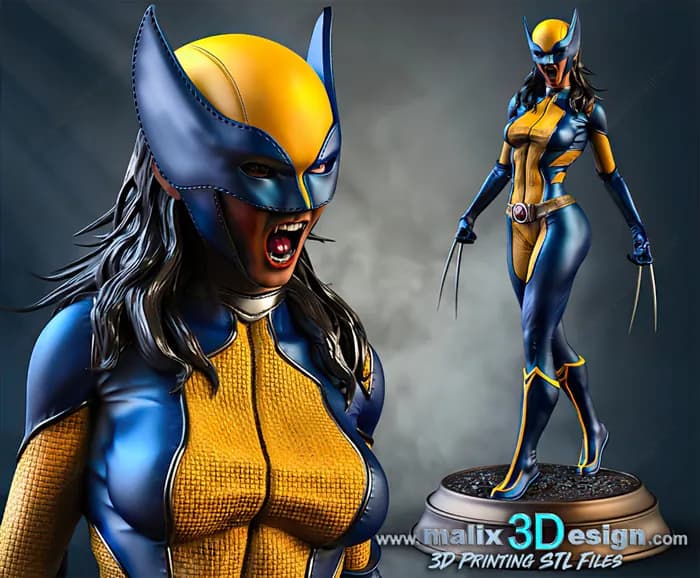 STL - Figura de X 23 de Sanix