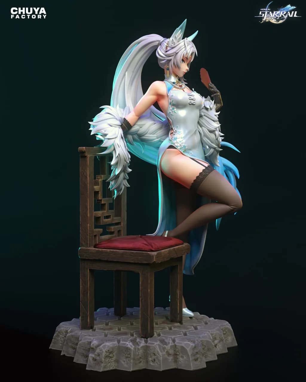 STL - Figura de Xueyi con Silla