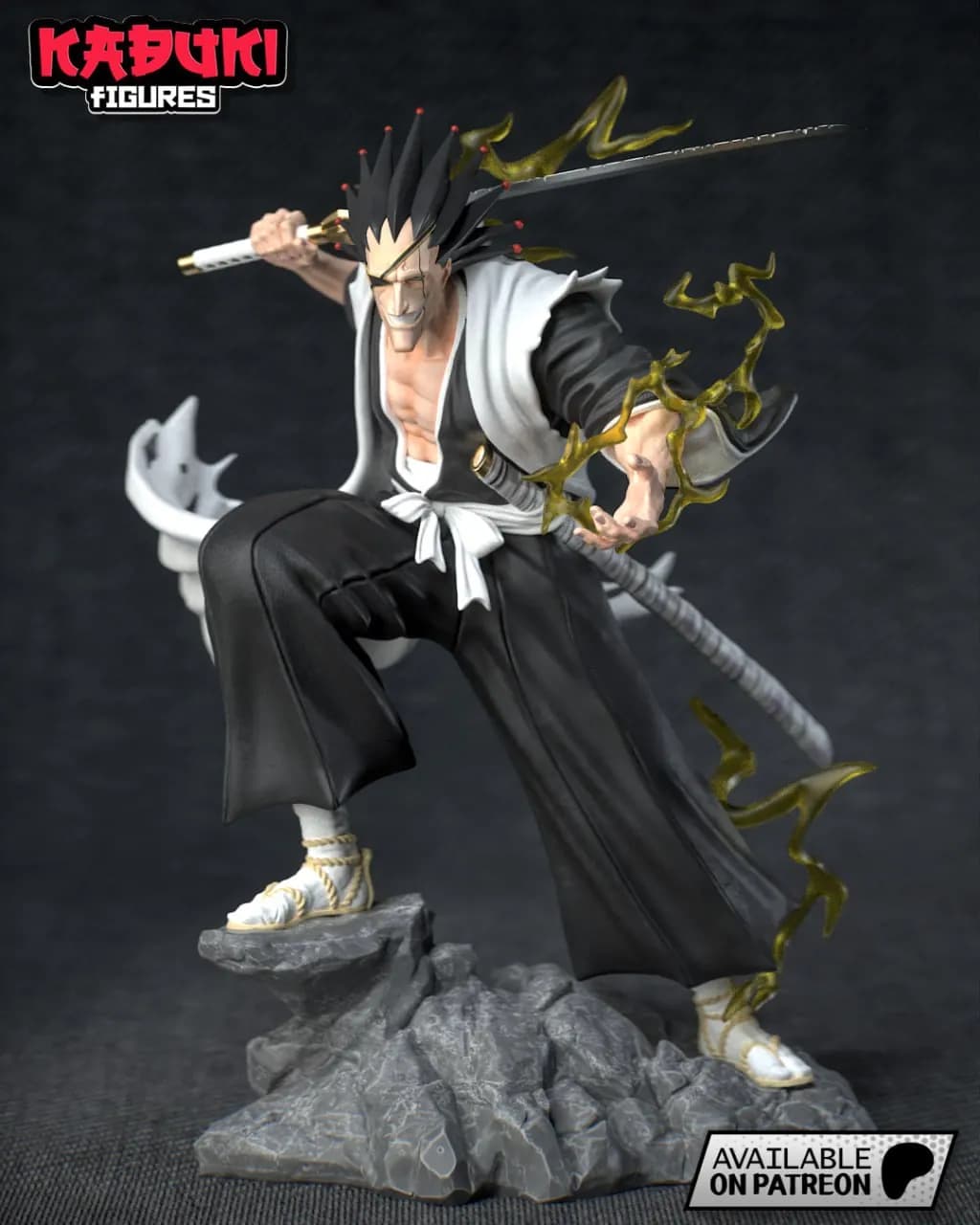 STL - Figura de Zaraki Kenpachi