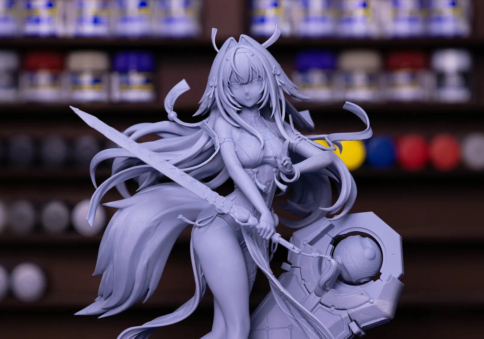 STL - Figura de Zenless Zone Zero render 5