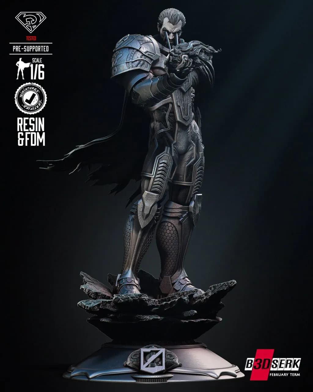 STL - figura de zod, el destructor