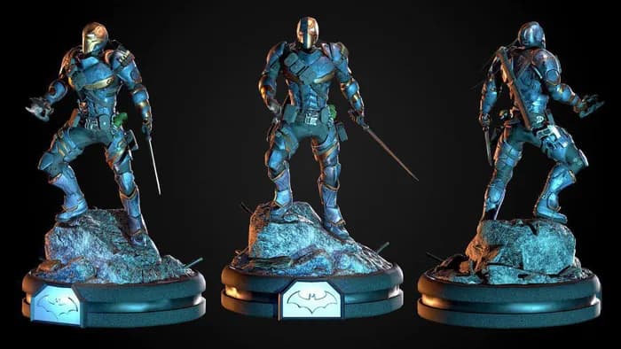 STL - Deathstroke Figure