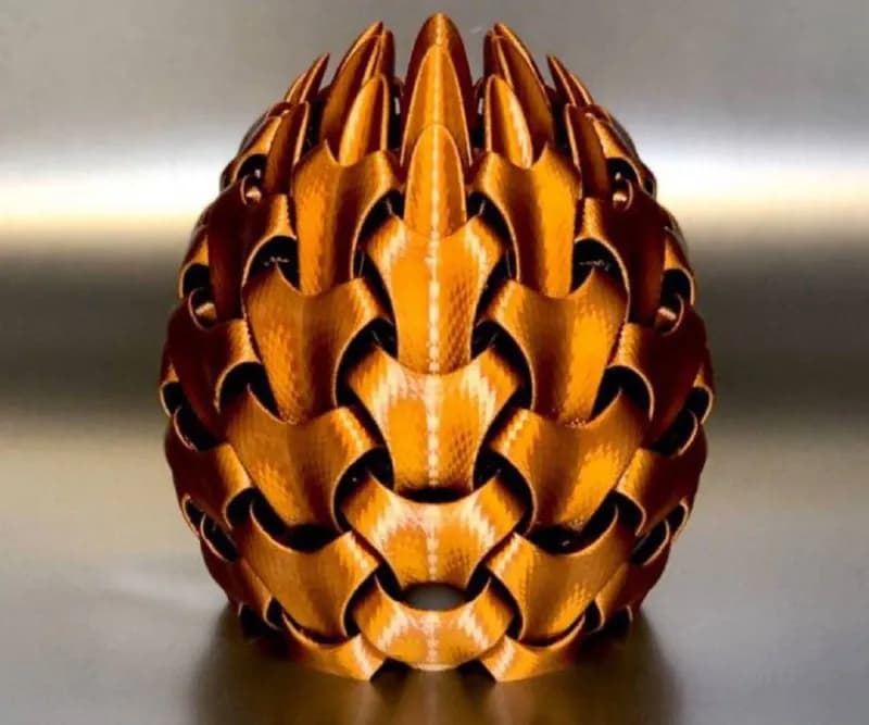 STL - Figura Decorativa Bola Calada