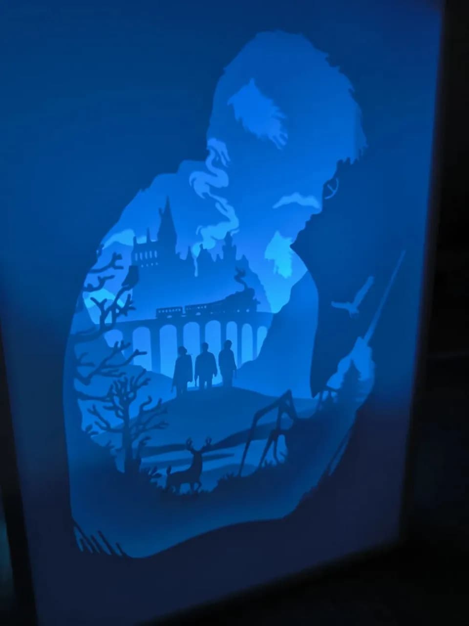 STL - Figura Decorativa Harry Potter render 2