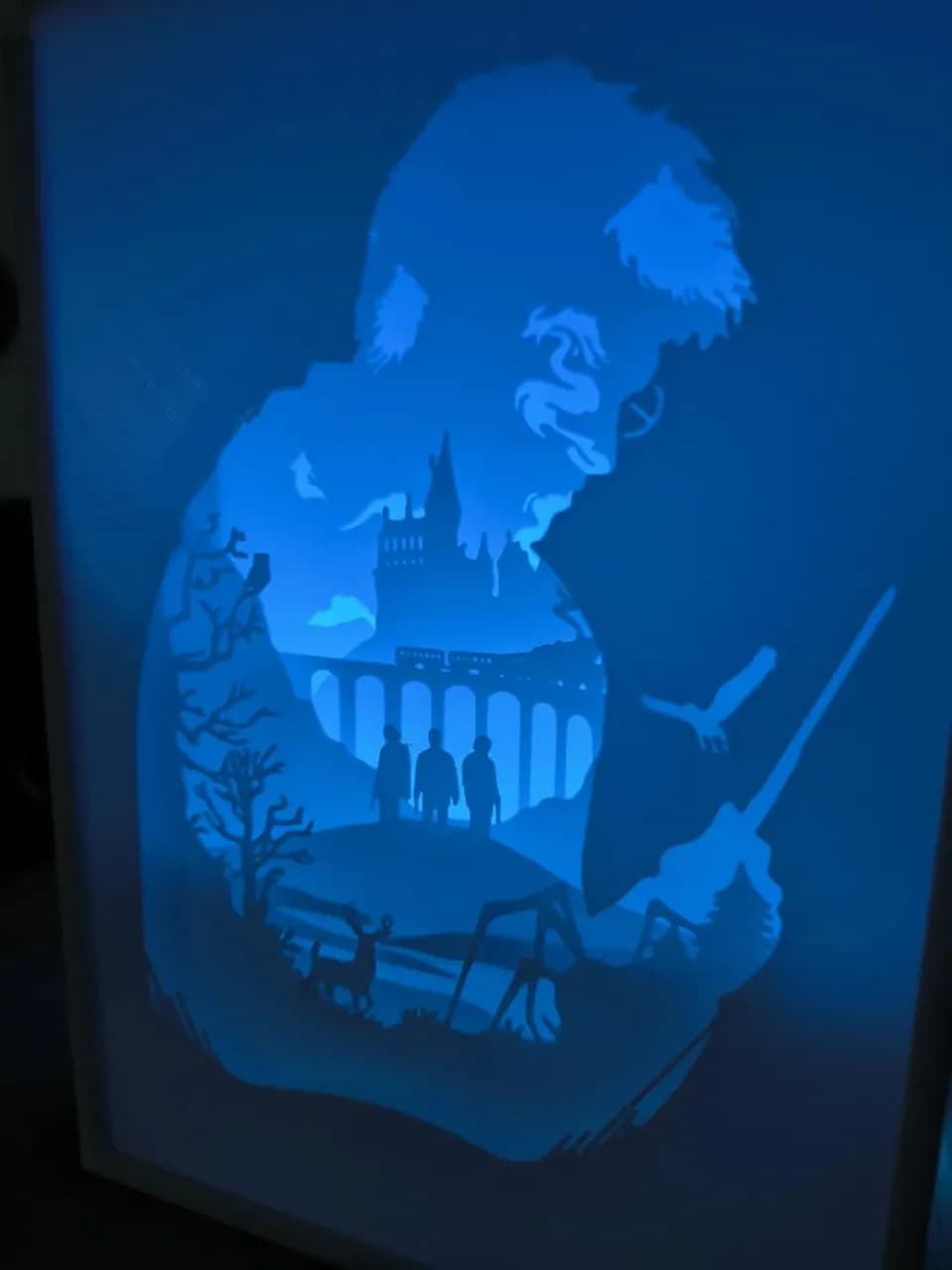 STL - Figura Decorativa Harry Potter render 3