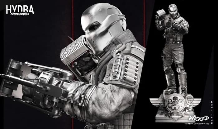 STL - Figura del Agente de HYDRA