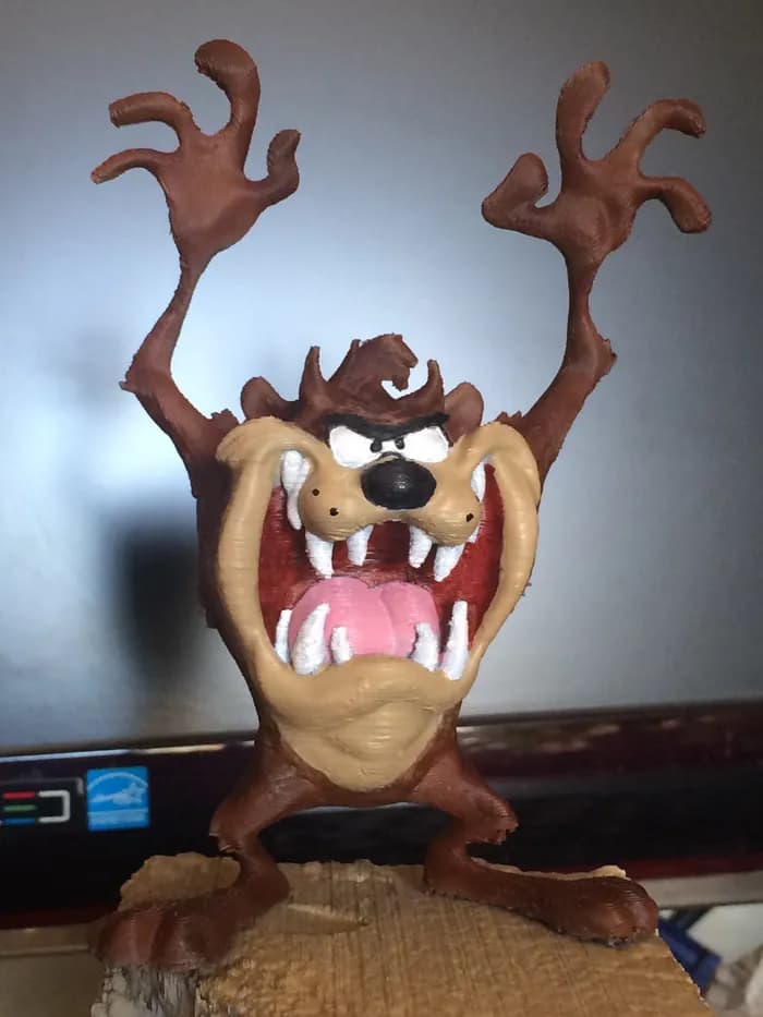 STL - Figura del Diablo de Tasmania