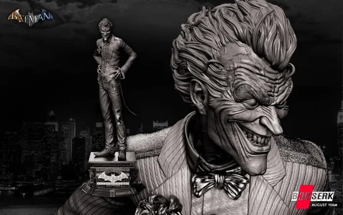STL - Figura del Joker de Batman Arkham