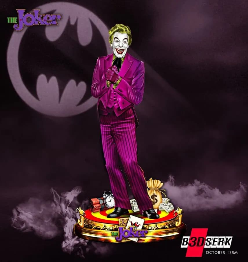 STL - Figura del Joker estilo clasico
