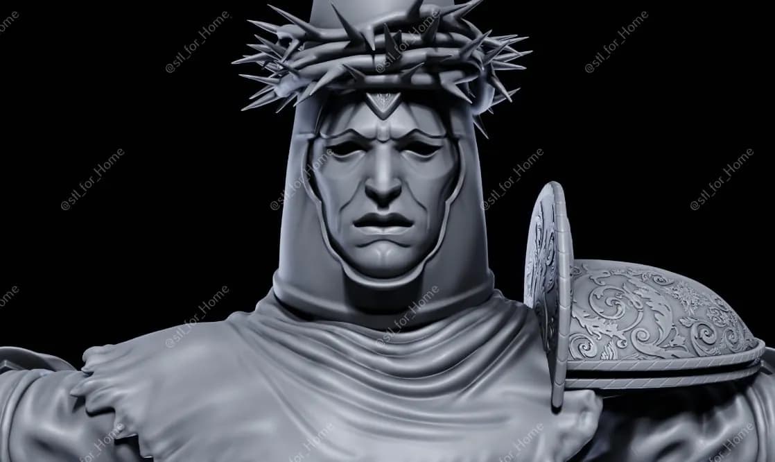 STL - Figura del Penitente render 2