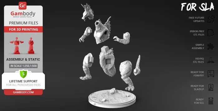 STL - Figura dinosaurio Titanosaurio