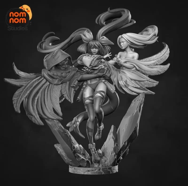 STL - Figura Dizzy Guilty Gear