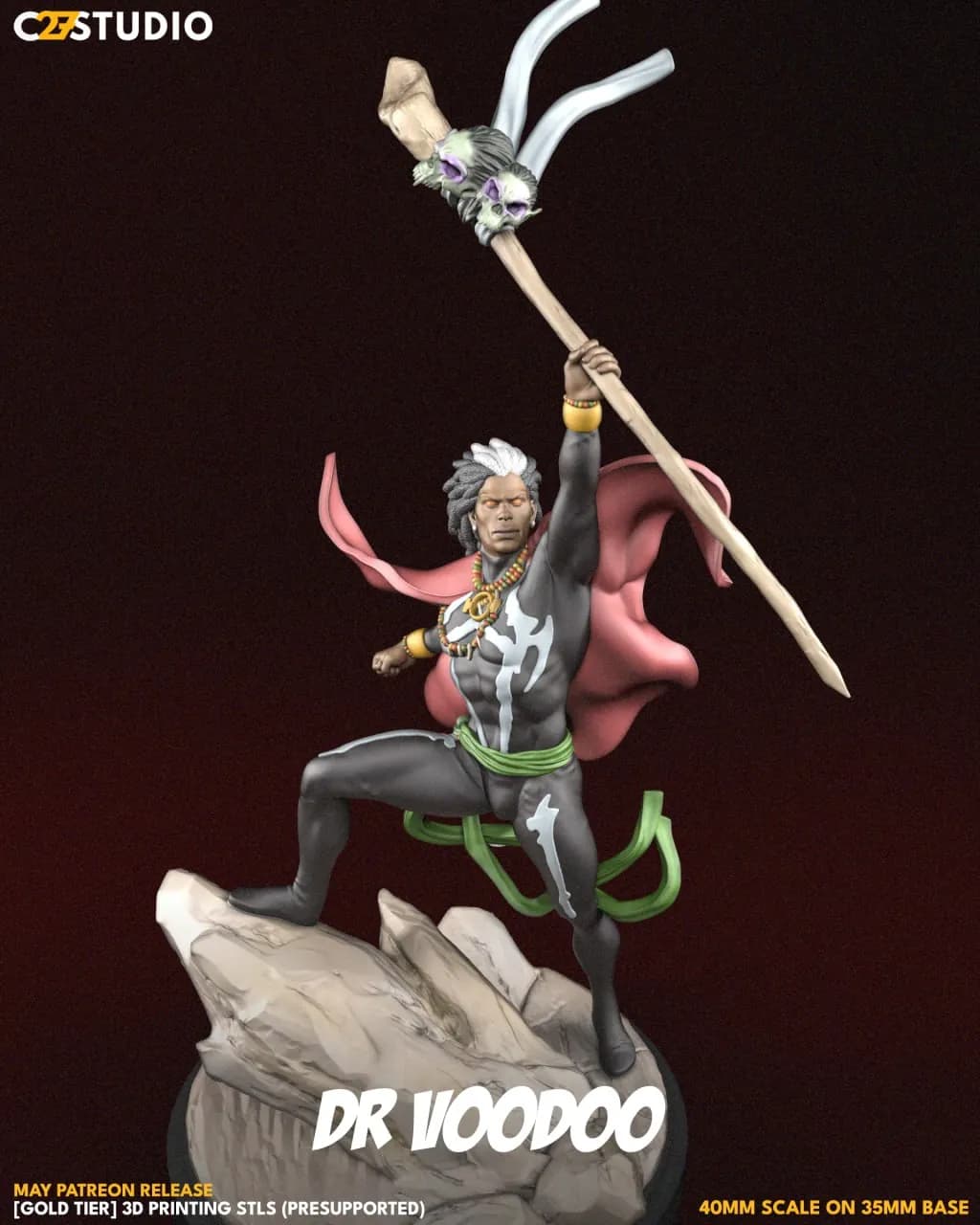 STL - Figura Dr. Voodoo