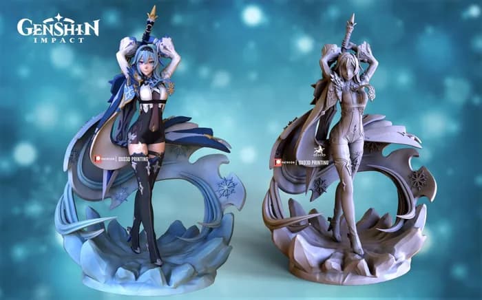 STL - Figura Eula Genshin Impact