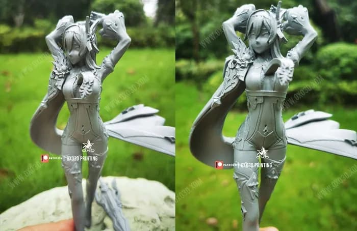 STL - Figura Eula Genshin Impact