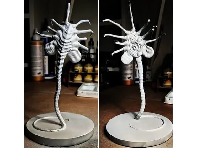 STL - Figura facehugger de alien
