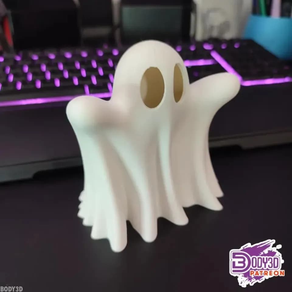 STL - Figura fantasma de Halloween