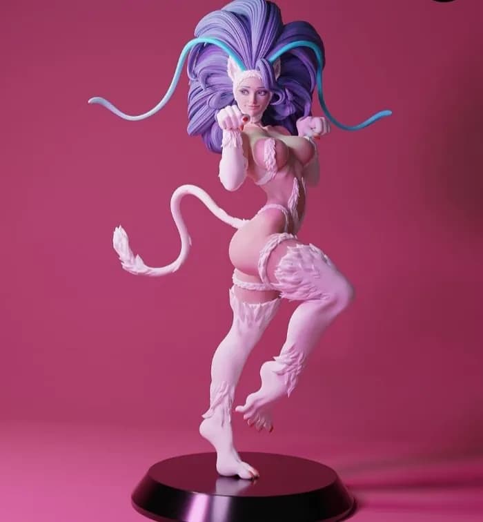 STL - Figura Felicia Darkstalkers