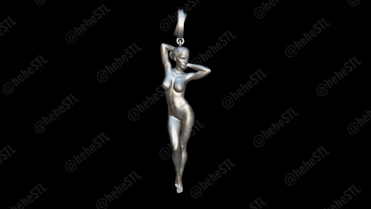 STL - Figura femenina de pie