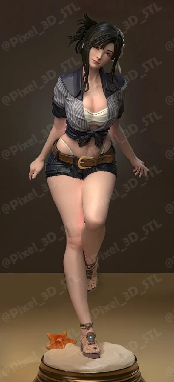 STL - Figura femenina de verano